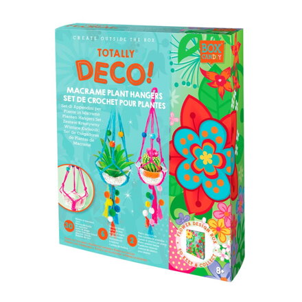 Závesný kvetináč - kreatívna sada