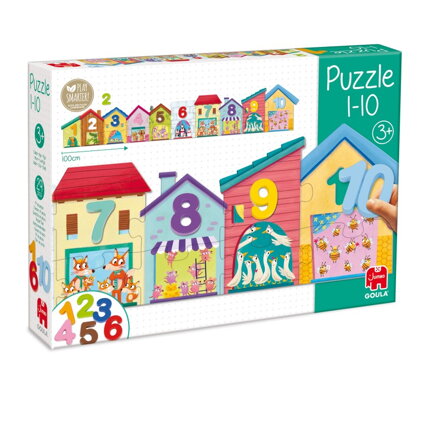 Puzzle Počítame do 10