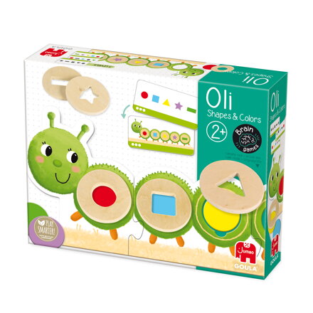 Tvary a farby - húsenička Oli