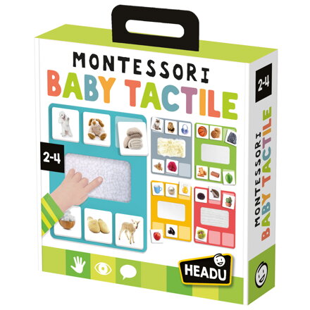 Montessori hmatová encyklopédia pre najmenších