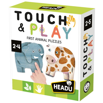 Dotkni sa, poskladaj a hraj – prvé puzzle so zvieratkami