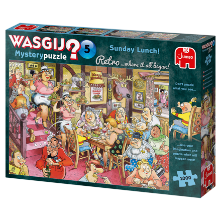 Obrátené puzzle - Nedeľný obed