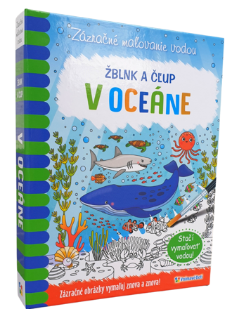 V oceáne - zázračné maľovanie vodou