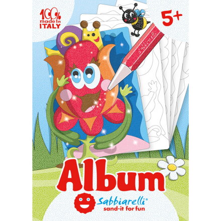 Kvety - obrázky na maľovanie pieskom