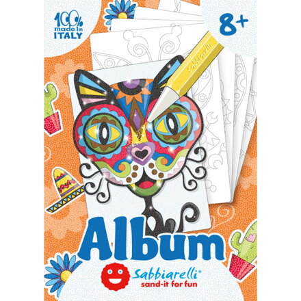 Mexiko farby - obrázky na maľovanie pieskom