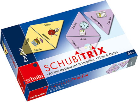 Schubitrix Angličtina V reštaurácii, voľný čas, kalendár