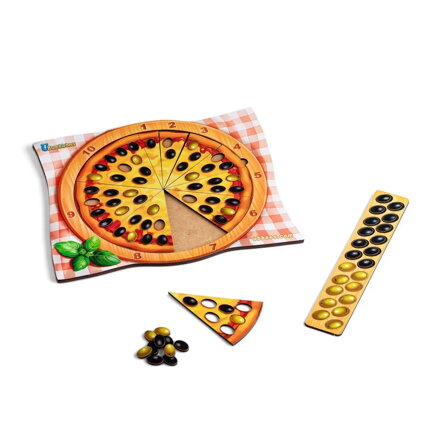Počítame a triedime s pizzou