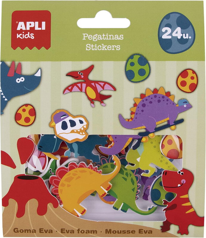 Dinosaury - penové nálepky