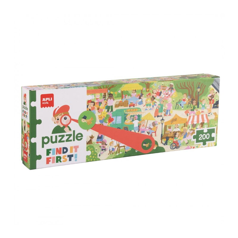 Hľadaj na trhu - puzzle 200