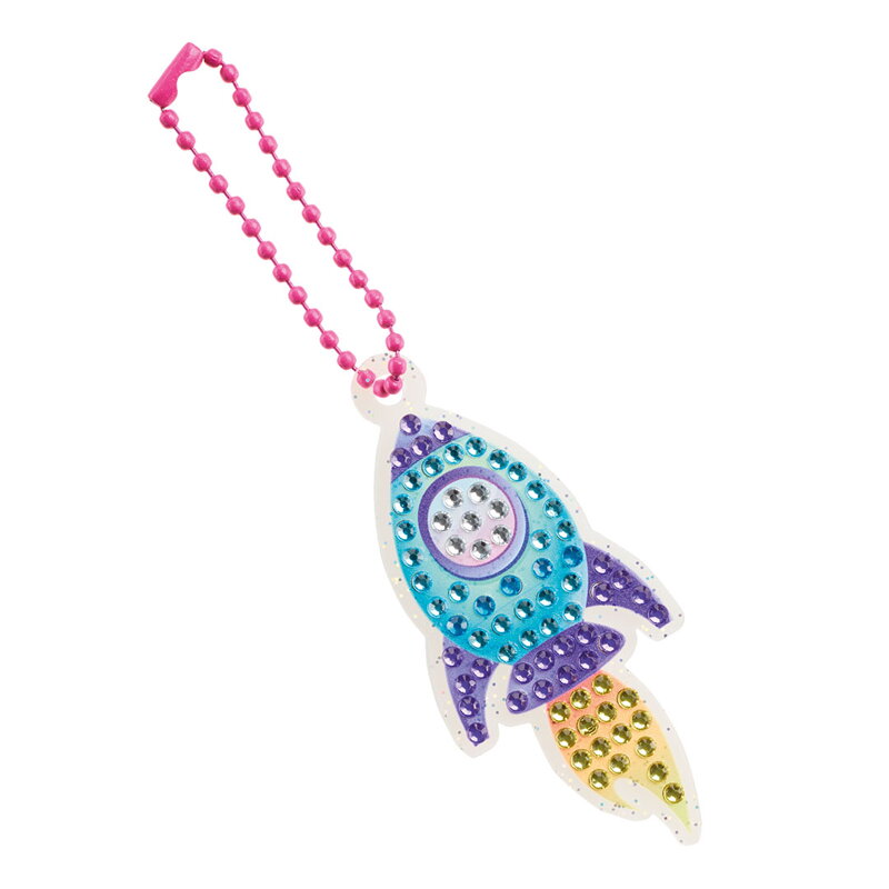 Diamantový prívesok raketa