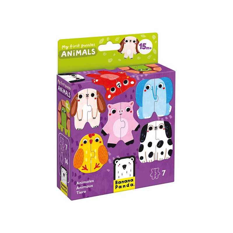 Moje prvé puzzle Zvieratká