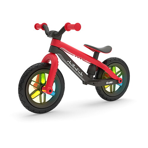 Odrážadlo BMX svietiace, červená