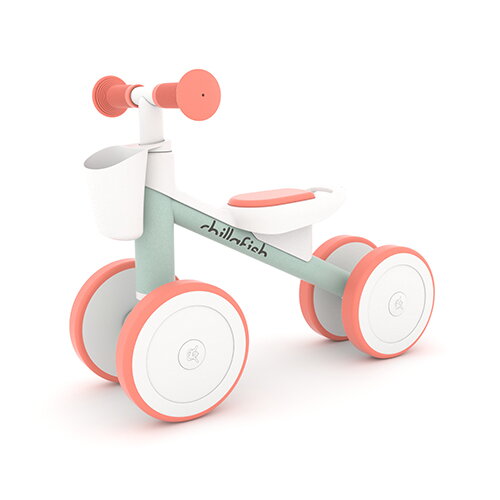 Odrážadlo Quadie Racer Breeze, mentolová/ružová