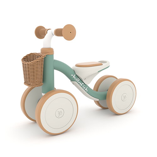 Odrážadlo Cruzi 4-kolesové, zelená