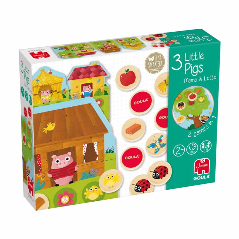 Tri prasiatka - pexeso a bingo