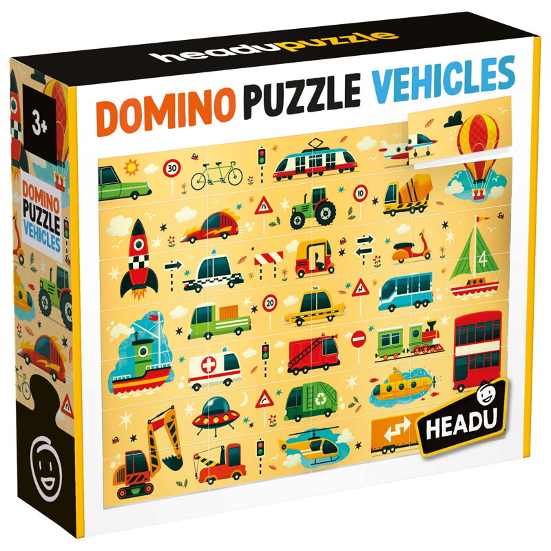 Domino puzzle – Dopravné prostriedky