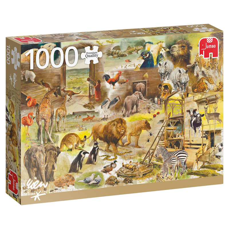 Puzzle Staviame Noemovu archu