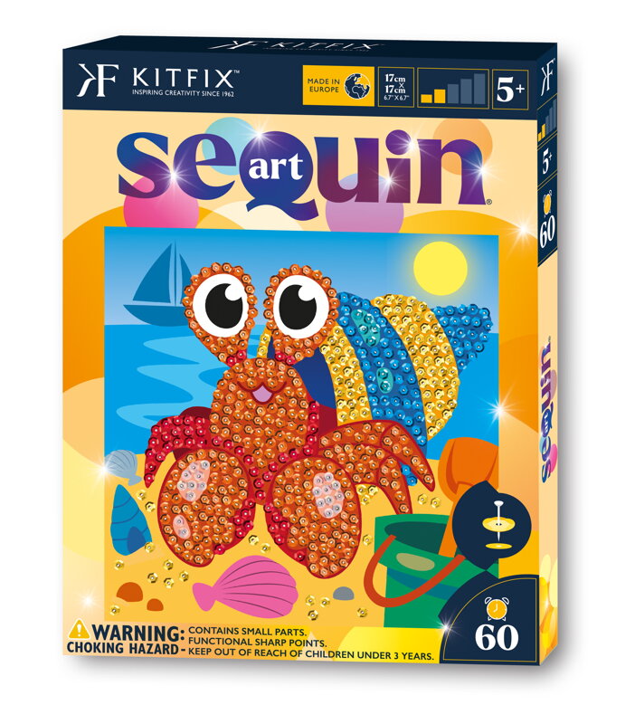 Napichovanie flitrov Krab 60