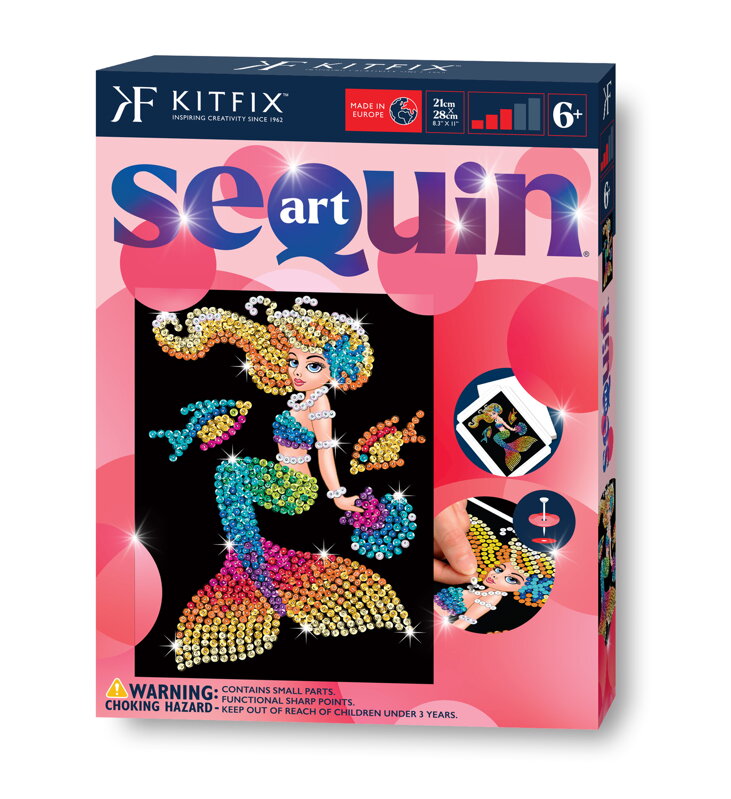 Napichovanie flitrov Morská víla