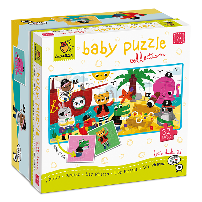 Baby puzzle Piráti