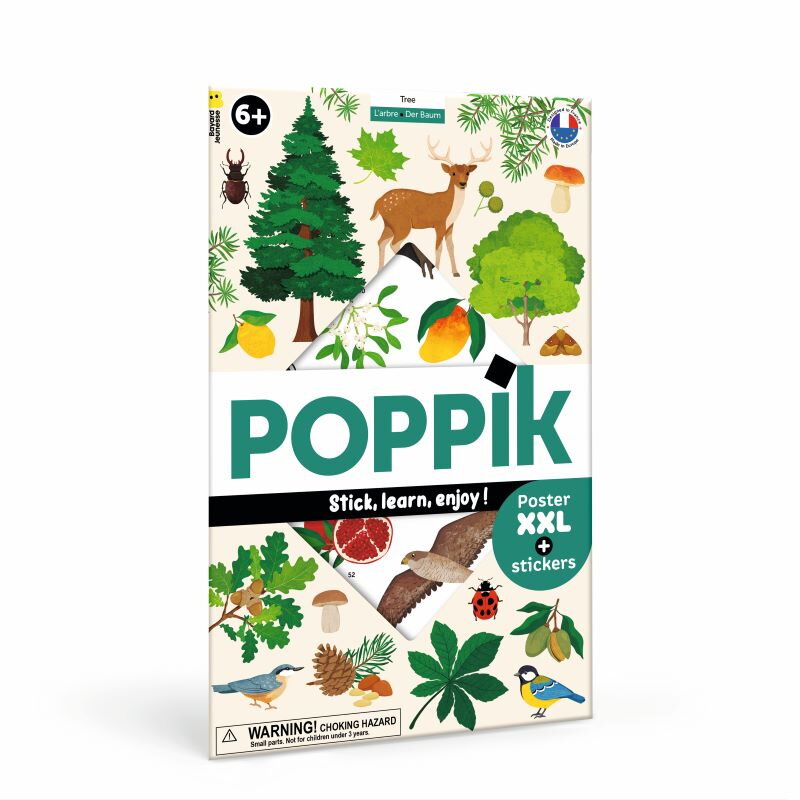 Strom - plagát s nálepkami