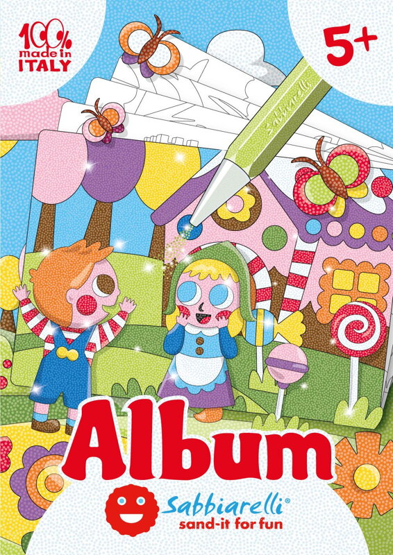 Kde bolo, tam bolo - obrázky na maľovanie pieskom