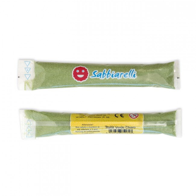 Náplň do pera s pieskom - bledozelená