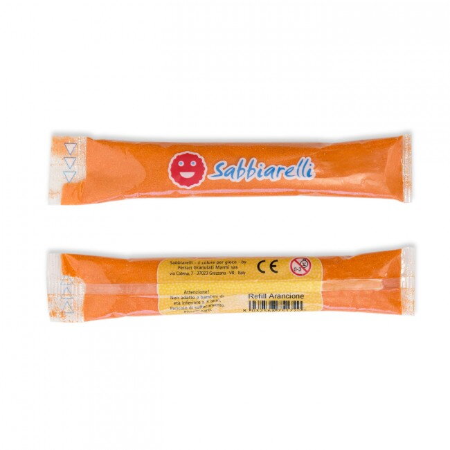 Náplň do pera s pieskom - oranžová