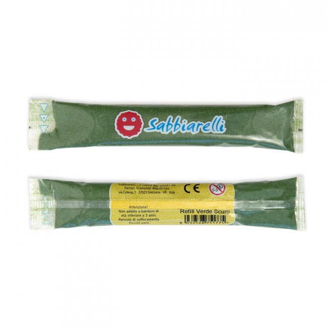 Náplň do pera s pieskom - tmavozelená