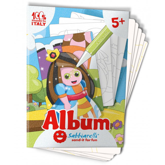 Princezná a rytier - obrázky na maľovanie pieskom