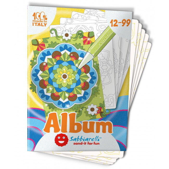 Mandala - obrázky na maľovanie pieskom