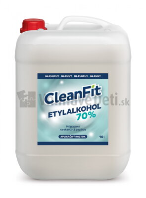 CleanFit ETYLALKOHOL 70% 10l
