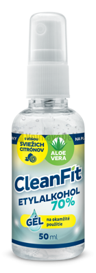 CleanFit ETYLALKOHOL 70% gél 50 ml