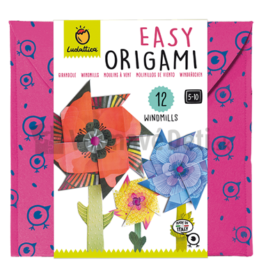 Origami Veterné mlyny