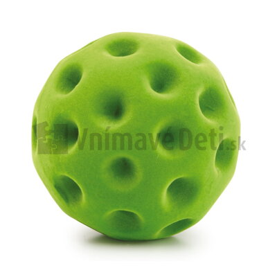 Zelená senzorická loptička 