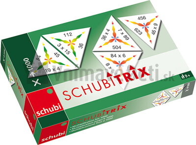 Schubitrix Násobenie do 1000