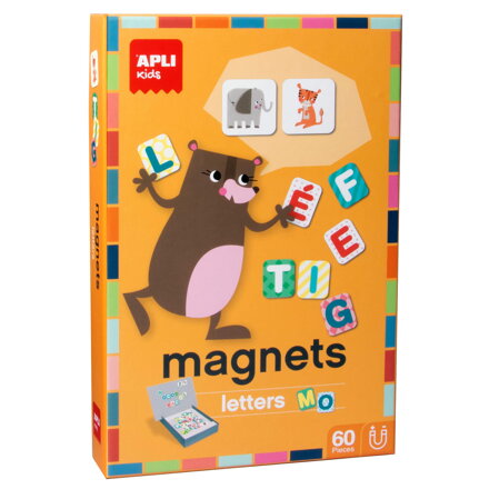 Písmená a zvieratká - box s magnetmi