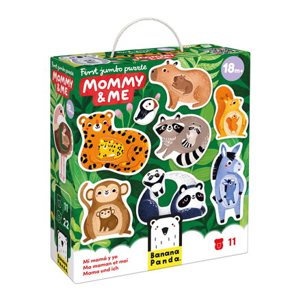Jumbo puzzle Moja mama a ja 18m+