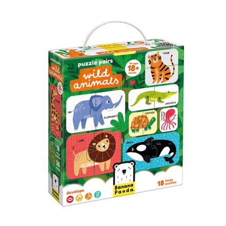 Puzzle Divoké zvieratá
