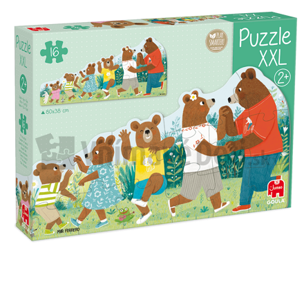 Puzzle XXL Medvedia rodina        
