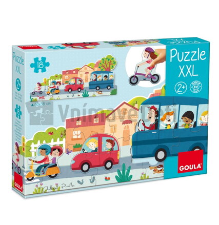 Puzzle XXL Dopravné prostriedky