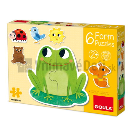 Veľké puzzle zvieratká 6