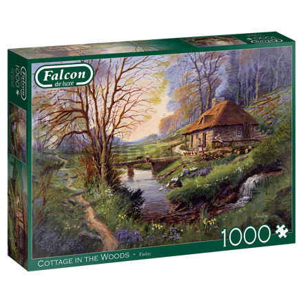 Puzzle Dom pri lese