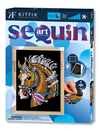 Napichovanie flitrov Kôň