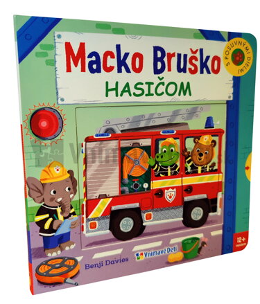 Macko Bruško HASIČOM