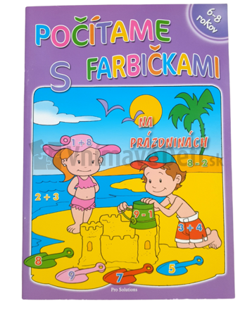 Počítame s farbičkami na prázdninách