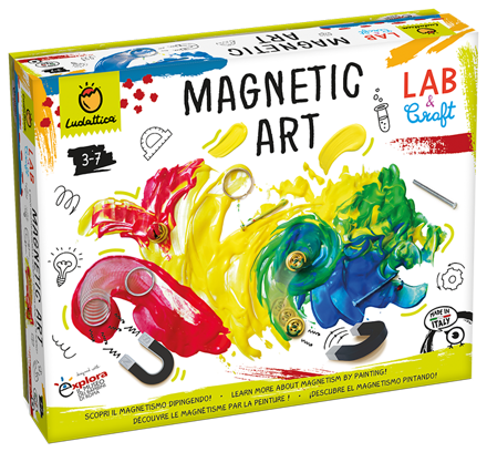 Zábavná veda Maľovanie magnetmi