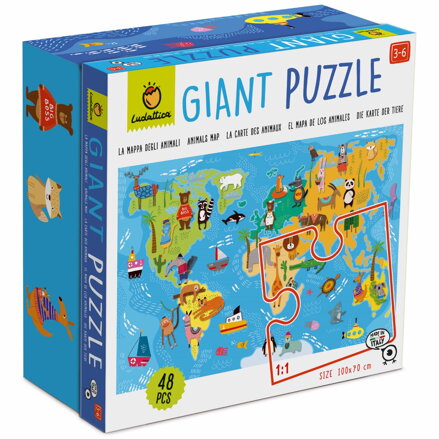 XXL puzzle Svet zvierat