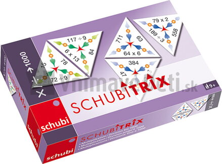 Schubitrix Násobenie a delenie do 1000