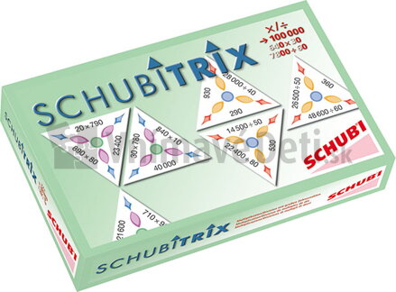 Schubitrix Násobenie a delenie desiatkami do 100 000